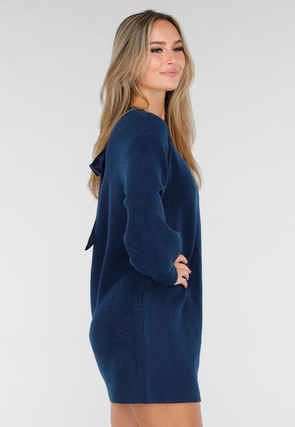 NEW291025 Petrol Sweater Dress