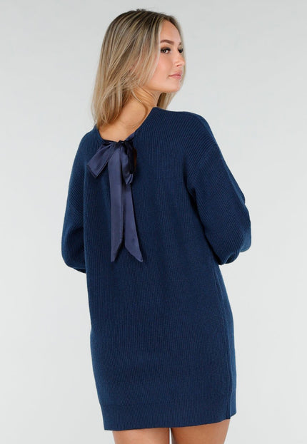 NEW291025 Petrol Sweater Dress