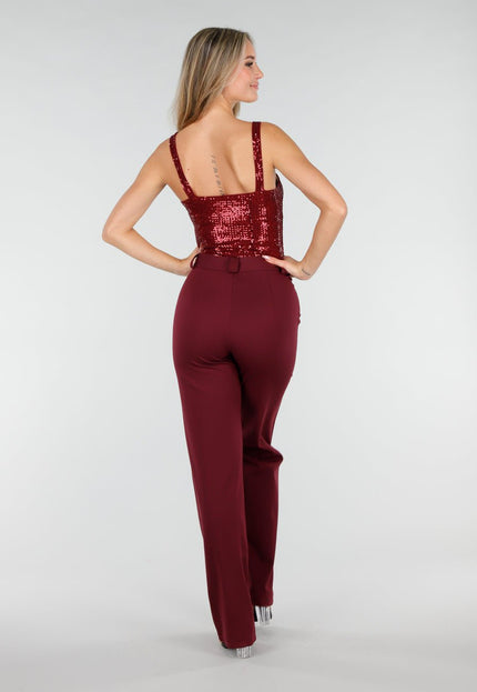 Rode Glitter String Body