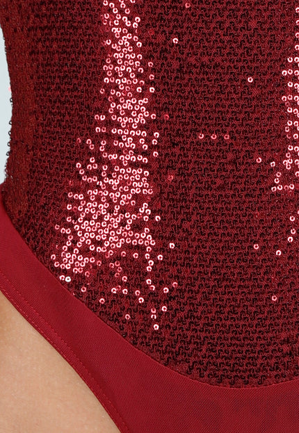 Rode Glitter String Body