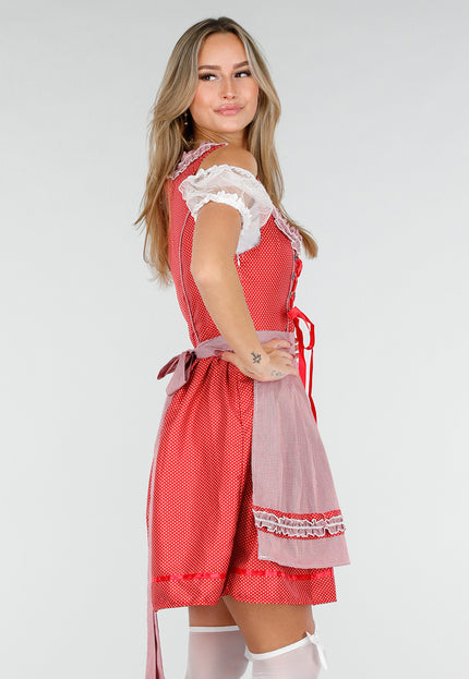 KOSTUUM Rood Oktoberfest Jurkje