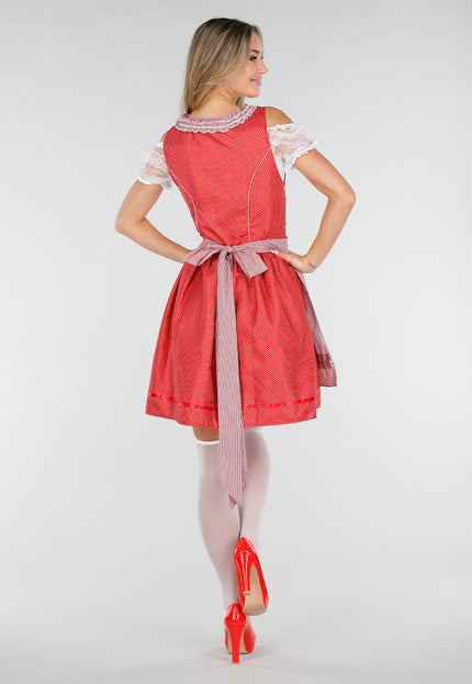 KOSTUUM Rood Oktoberfest Jurkje