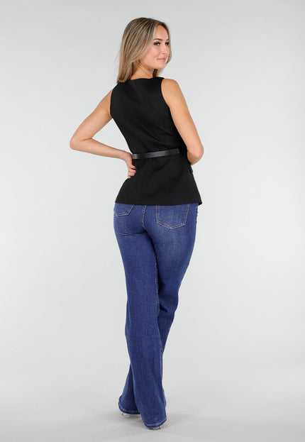 NEW291025 Zwart Gilet