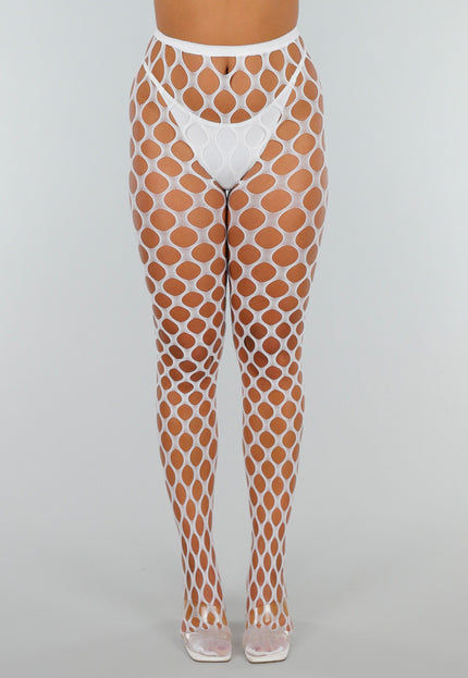 NEW300425 Fishnetpanty met Glow in the Dark Effect