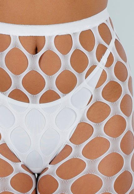 NEW300425 Fishnetpanty met Glow in the Dark Effect