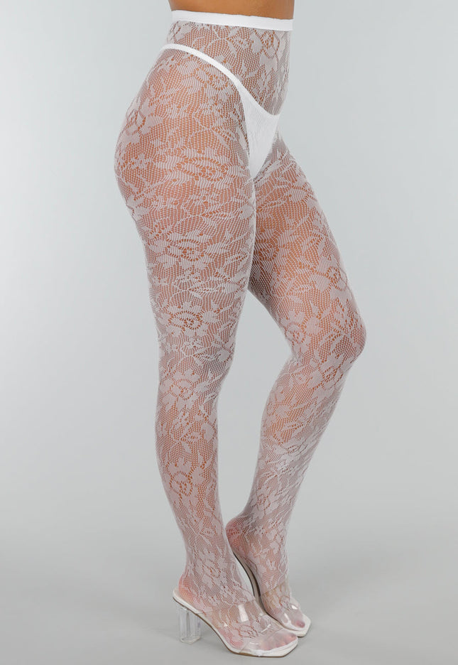 NEW300425 Glow in the Dark Kanten Panty