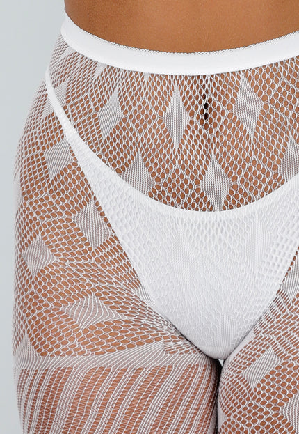 NEW300425 Glow in the Dark Panty met Ruiten en Strepen