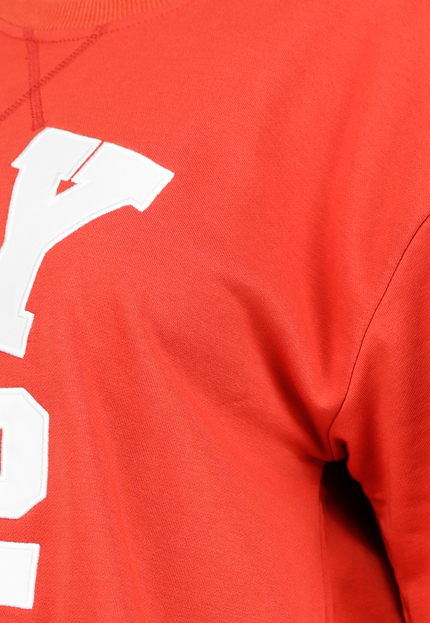 OP=OP.AV.09 Rood Katoenen NY Setje met Short