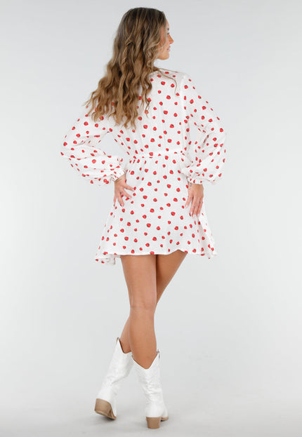 OP=OP.49.NL Witte Lederlook Cowboylaarzen