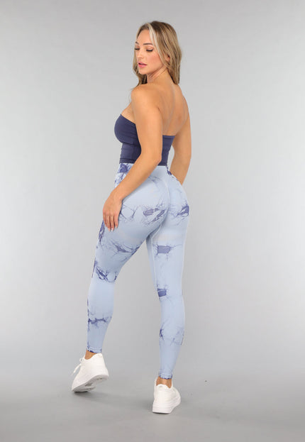 NEW3010 Donkerblauwe Padded Bandeau Top