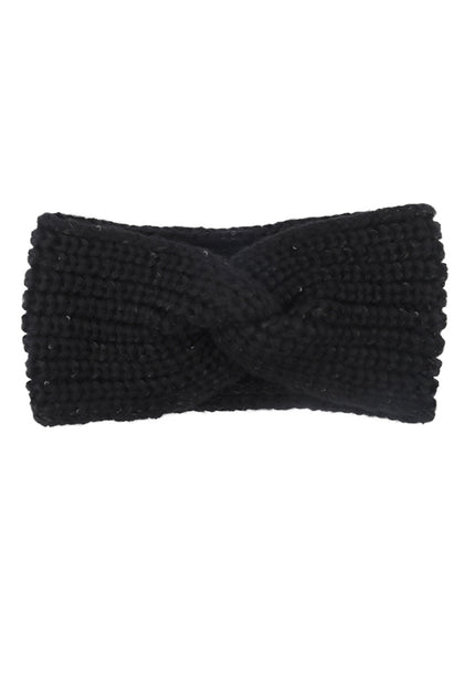 NEW3010 Gebreide Haarband met Pailletten