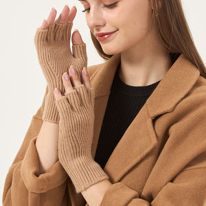 NEW3010 Gebreide Halve Handschoenen