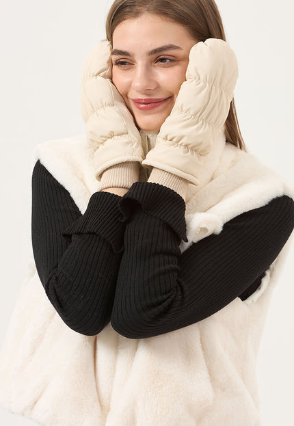 NEW3010 Gewatteerde Wanten met Boorden