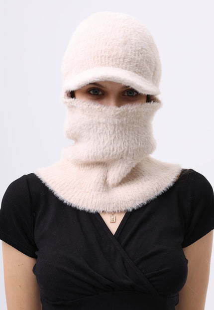NEW3010 Gezichts Bedekkende Muts met Klep