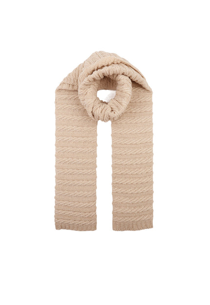 OP=OP.40.NL Kabel Gebreide Shimmer Sjaal