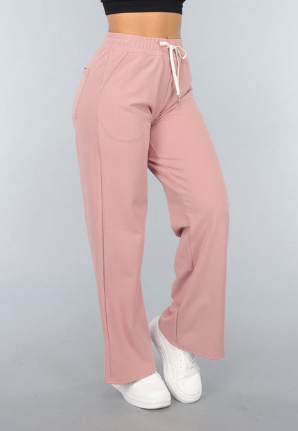 NEW3010 Oudroze Wide Leg Lounge Broek