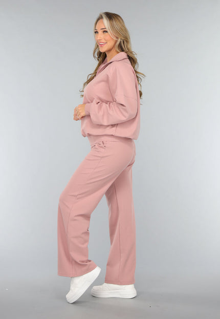 NEW3010 Oudroze Wide Leg Lounge Broek