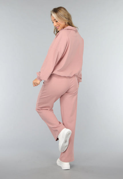 NEW3010 Oudroze Wide Leg Lounge Broek