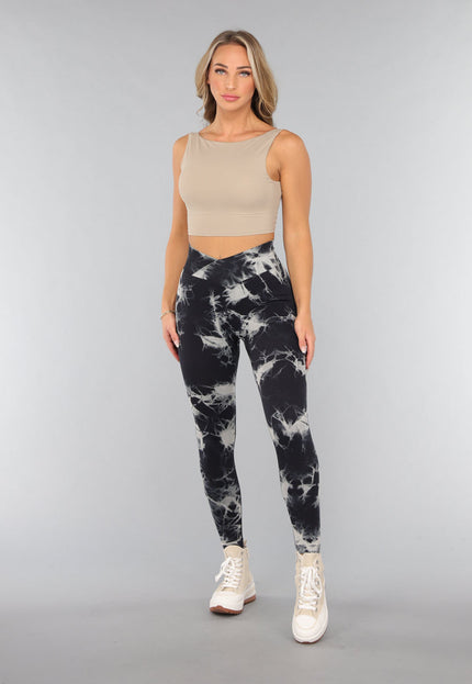 NEW3010 Padded Beige Sporttop met Open Rug