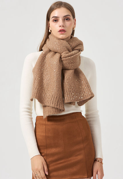 NEW3010 Sjaal met Gouden Glinster Details