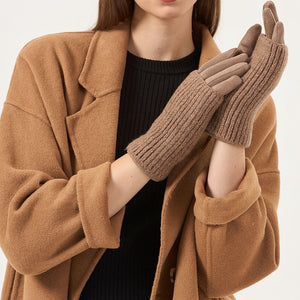 NEW3010 Suèdelook Overslag Handschoenen