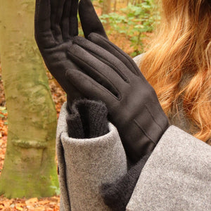 NEW3010 Suèdelook Touchscreen Handschoenen