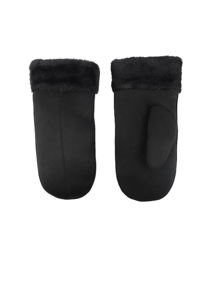 NEW3010 Suèdelook Wanten met Bont Randje