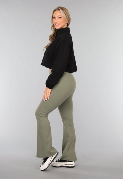 OP=OP.51.NL Zwart Cropped Sportvest