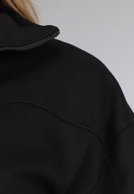 OP=OP.51.NL Zwart Cropped Sportvest