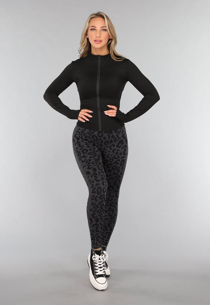 NEW3010 Zwart Trainingsvest met Ritssluiting