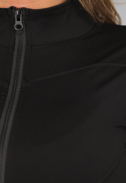 NEW3010 Zwart Trainingsvest met Ritssluiting