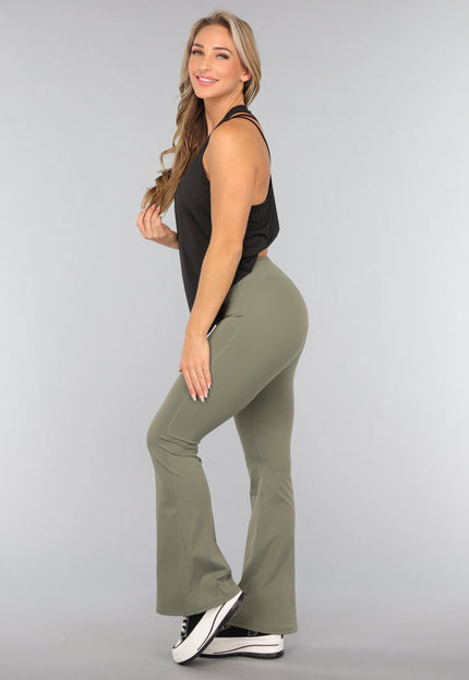 NEW3010 Zwarte Loose Fit Sport Tanktop