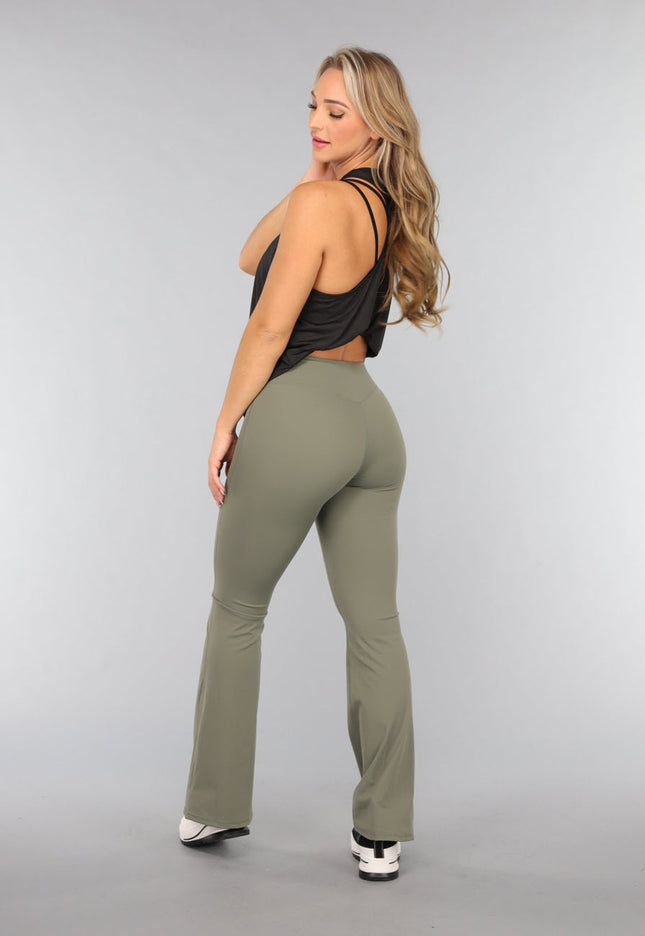 NEW3010 Zwarte Loose Fit Sport Tanktop