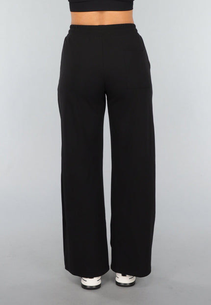 NEW3010 Zwarte Wide Leg Jogger