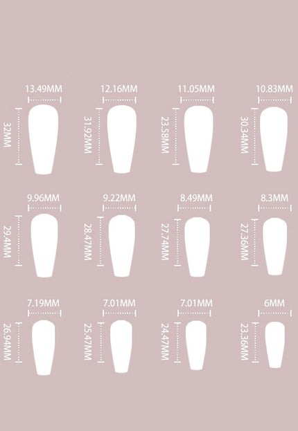 NEW3011 Multi Roze Swirl Nepnagels