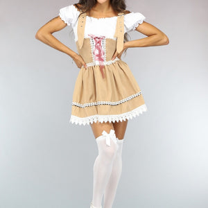 Oktoberfest Jurk met Kantdetails