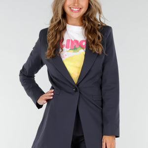 OP=OP.! Antraciet Stretch Blazer