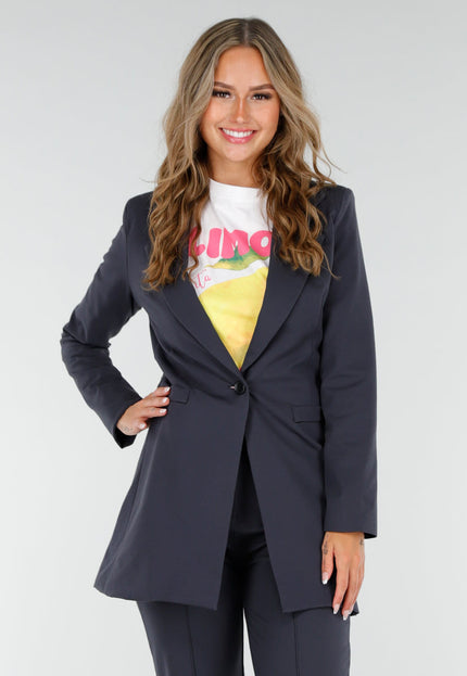 OP=OP.! Antraciet Stretch Blazer