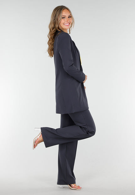 OP=OP.! Antraciet Stretch Blazer