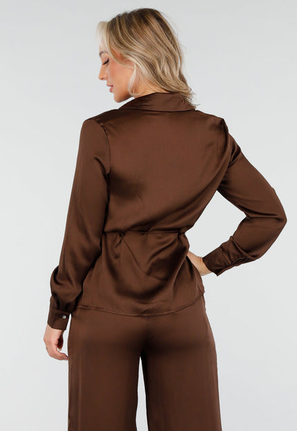 OP=OP.! Bruine Satijnlook Matching Set