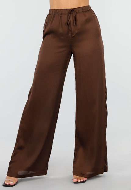OP=OP.! Bruine Satijnlook Matching Set