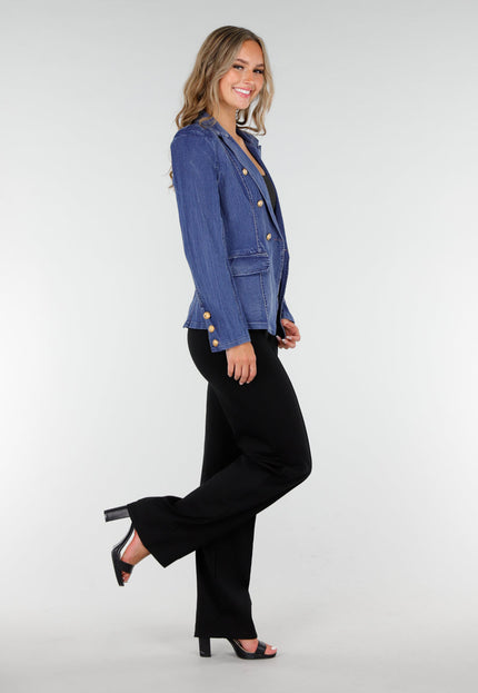 OP=OP.! Donkerblauwe Jeans Blazer