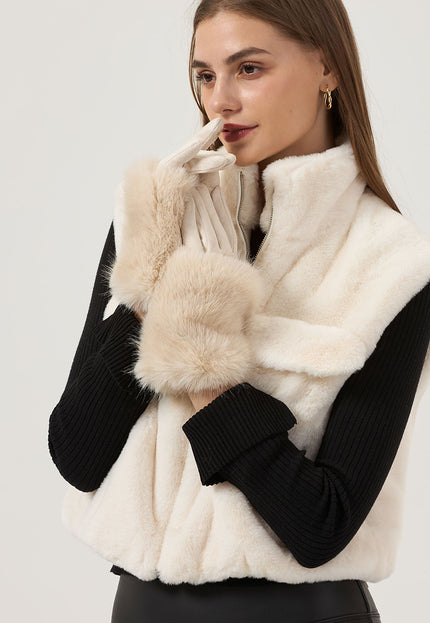 OP=OP.! Faux Fur Handschoenen