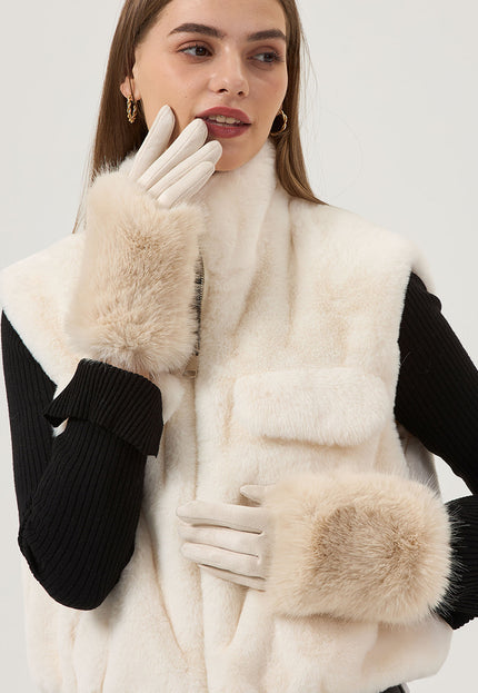 OP=OP.! Faux Fur Handschoenen