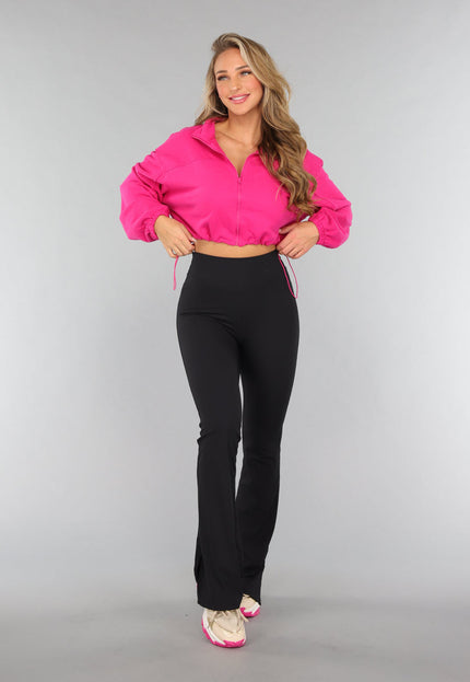 OP=OP! Fuchsia Cropped Vest