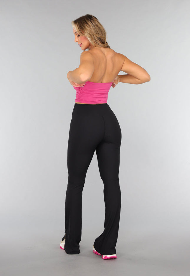 OP=OP.! Fuchsia Rib Padded Bandeau Top
