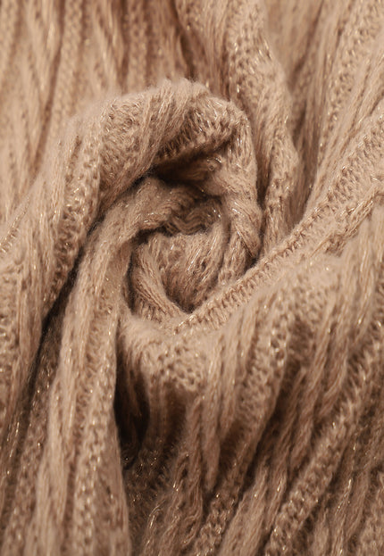 OP=OP.! Kabel Gebreide Shimmer Sjaal