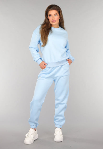 OP=OP.! Lichtblauw Fleece Huispak