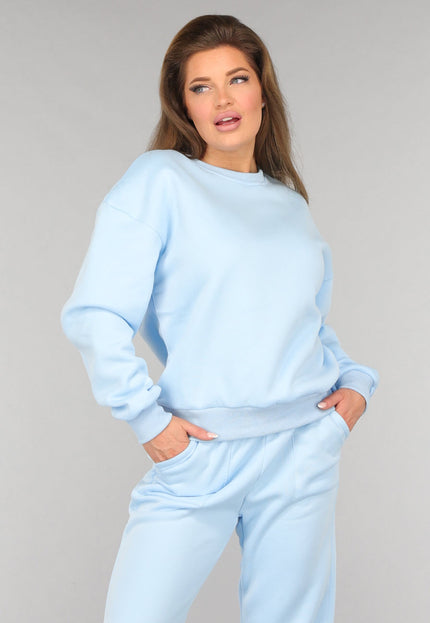 OP=OP.! Lichtblauw Fleece Huispak