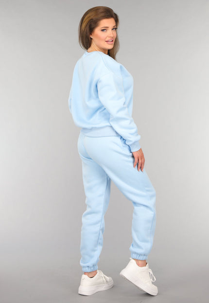 OP=OP.! Lichtblauw Fleece Huispak